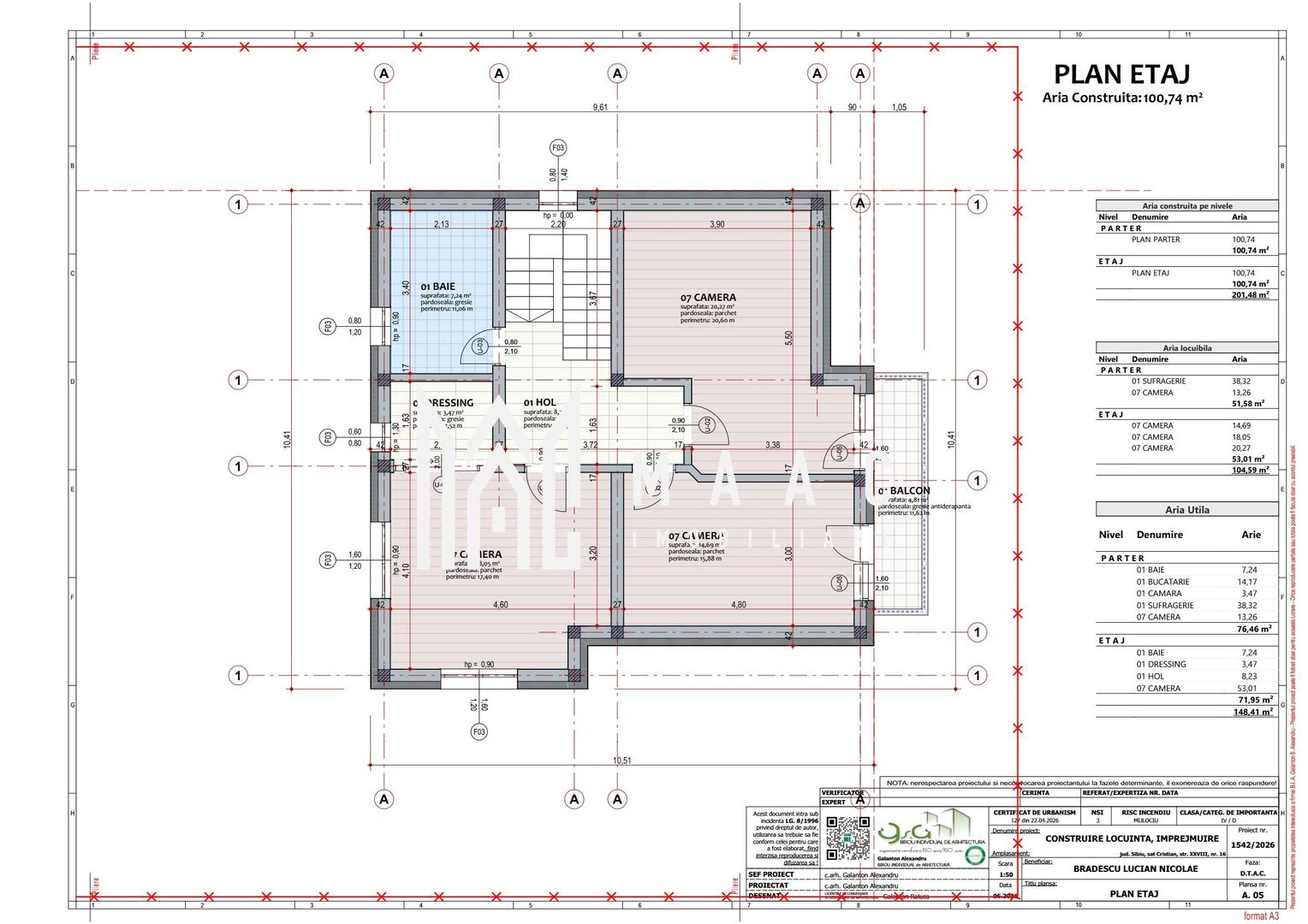Casă individuală 4 camere | 148 mp utili | Teren 444 mp | Cristian - Poză 2