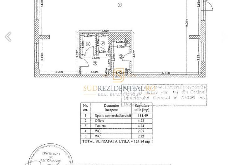 Spatiu comercial 257 mp de vanzare, stradal Metalurgiei, chirias activ - Schiță 14