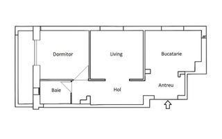 Apartament 2 camere finisaje LUX | Vedere deschisă | Gheorgheni - Schiță 19