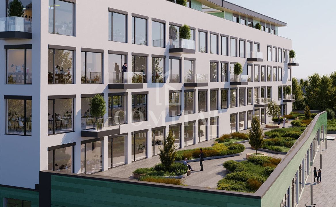 Spațiu de birou open space clasa A clădire nouă - Poză 4