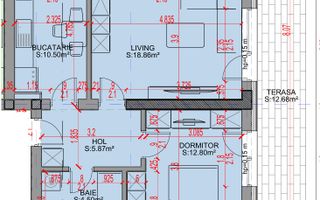 Apartament 2 camere Promo Loc Parcare Theodor Pallady - Schiță 3