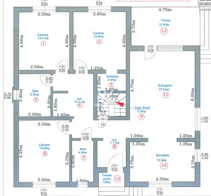 Casa individuala si moderna. Sibiu - Schiță 21