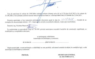 Teren cu Autorizatie | Sector 2 | Zona Barbu Vacarescu - Schiță 13