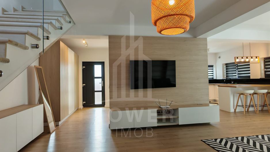 Casă de închiriat în Șelimbăr – 110 mp | 3 dormitoare | Curte amenajată - Poză 1