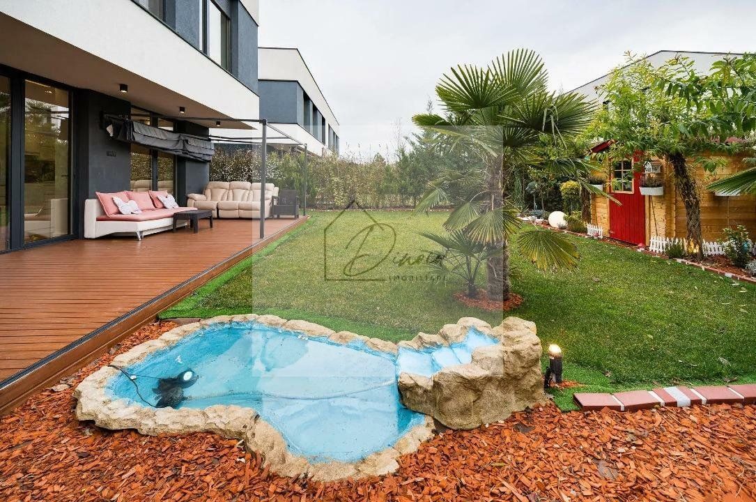 Vila pasiva (verde) de lux 4 camere Complex Amber Gardens Tunari - Poză 24