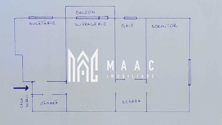 Apartament 2 camere | Terezian | - Poză 11