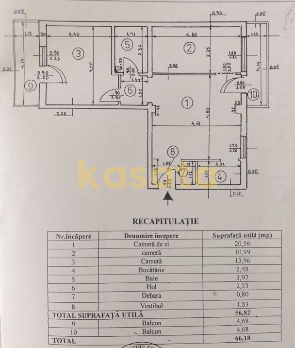 Apartament 3 camere | Aviației - Poză 12