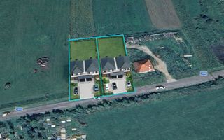 Teren 3000 mp Jucu de Sus | 4 case | utilități | drum județean | 60€/m - Poză 3