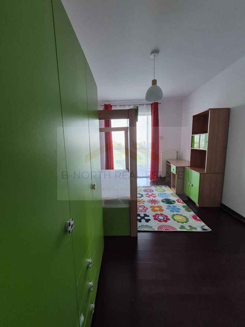 Apartament de închiriat 3 camere Asmita Gardens | 100 mp | Etaj 12 | Parcare - Poză 5