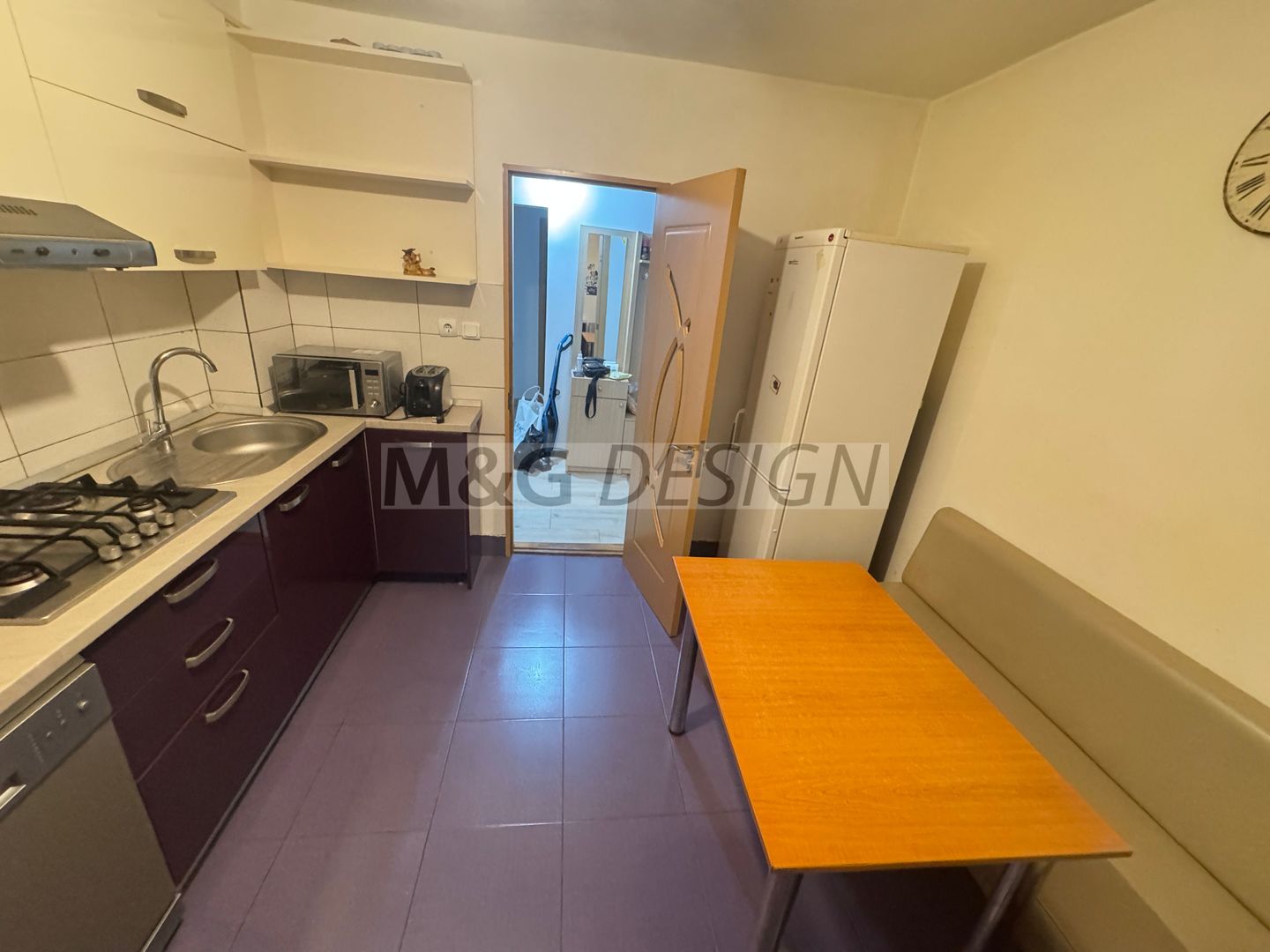 4 camere decomandat mobilat utilat  etaj 1 centrala Complexul studentesc Olimpia - Poză 16
