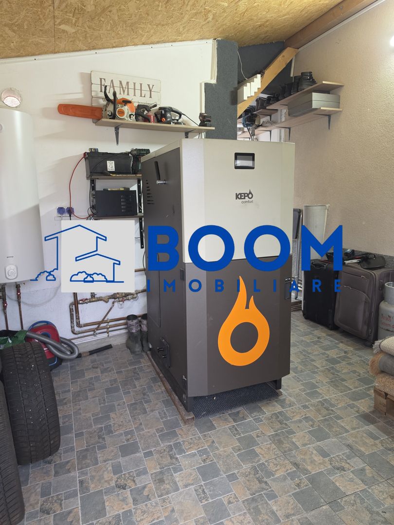 Vila moderna Fedelesoiu | Canalizare | Centrala peleti | Gaz limita proprietate - Poză 23