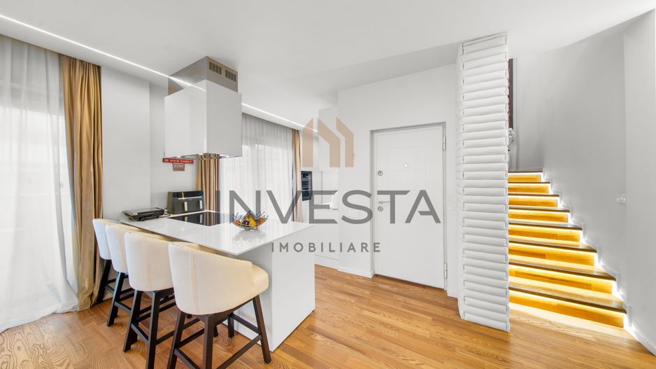 PENTHOUSE DE LUX, 180 MP UTILI + 250 MP TERASE, ACCES PRIVAT CU LIFT! - Poză 5