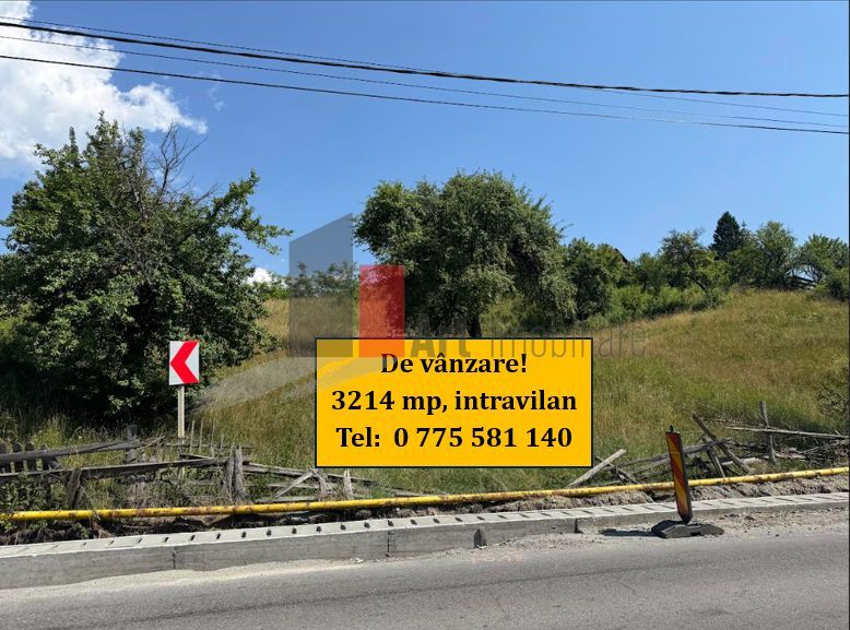 Teren intravilan 3214 mp  în Rucăr cu deschidere 56 m în DN73 - Poză 6