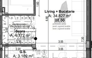 Vila de tip duplex 4 camere  Titan Pallady - Schiță 7
