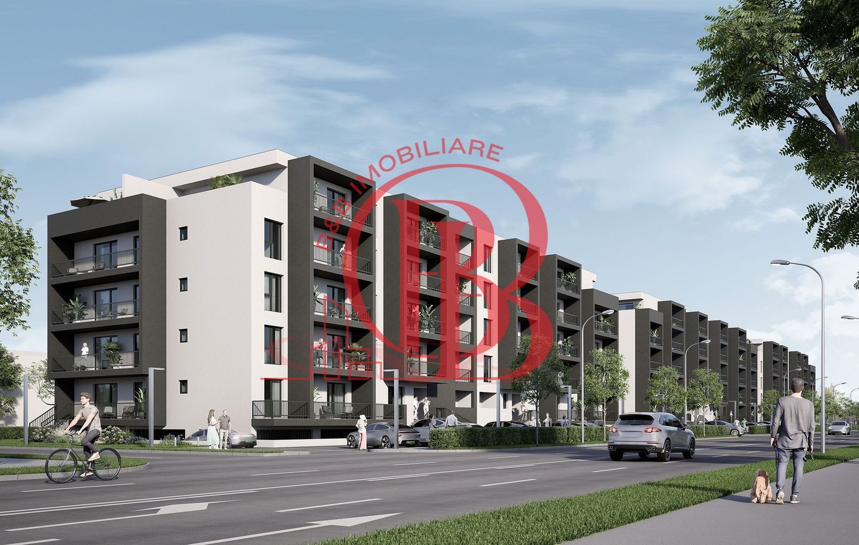 2 Camere cu gradina 37mp-Titan Pallady-Metrou Teclu - Poză 3