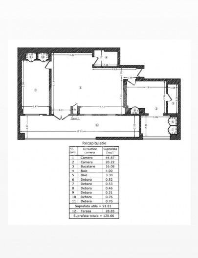 Apartament 3 camere Dorobanți | Loc de parcare si boxa - Poză 35