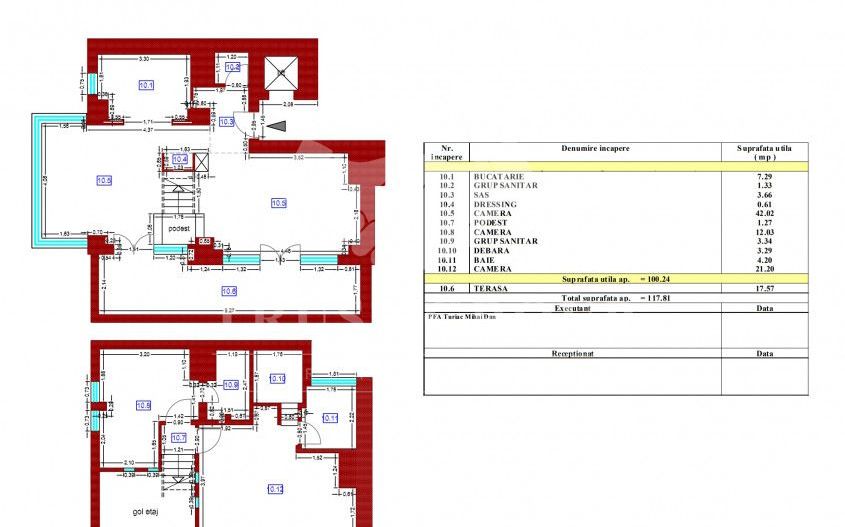 Penthouse | Arcul de Triumf-Kiseleff | 2 Locuri de parcare | Comision 0% - Poză 27