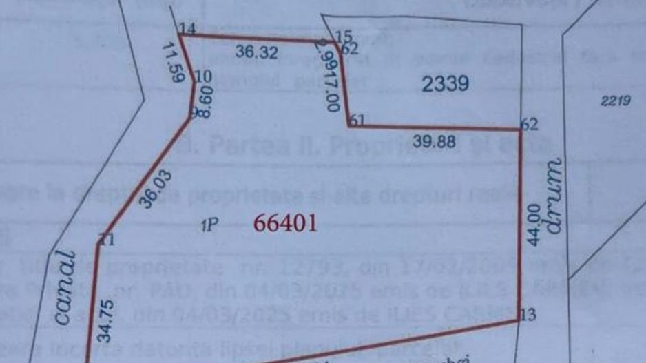 5700 mp Teren intrav. zona Mini Paradis, deschidere 44 ml- 28 eur/mp - Poză 1