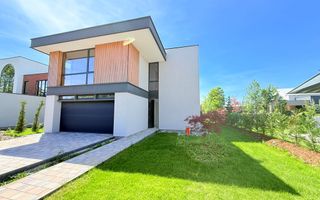 Vilă modernă de vânzare | 5 camere | Dumbrava Vlăsiei | Teren 750 mp - Poză 1