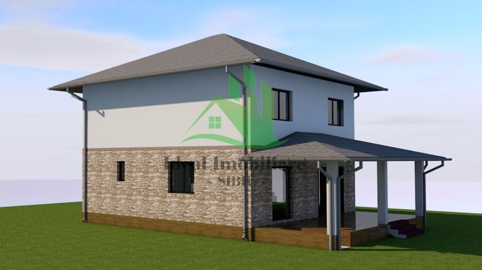 Casa Individuala ROSU cu 4 camere, zona Strand - Poză 3