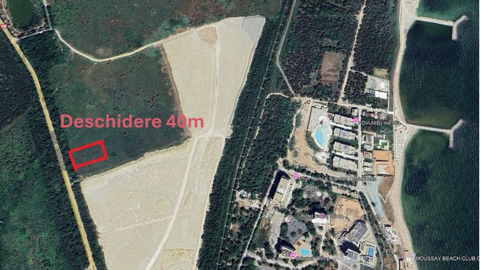Teren de vanzare 2000mp Strada Trandafirilor Olimp Constanta - Poză 3