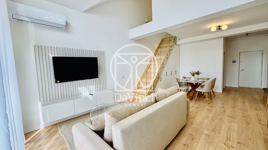 Penthouse 2 camere, 2 bai,la cheie, aer conditionat (NCL-5A-Mi-ap.10) - Poză 3