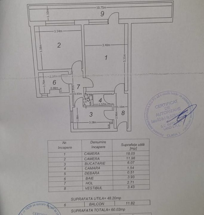 De vânzare: apartament 2 camere Gorjului - Poză 7
