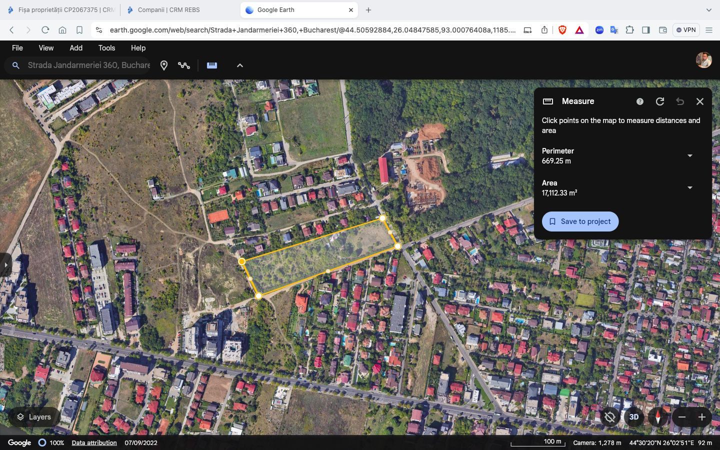 Teren Intravilan 17.110 mp Sectorul 1, Str. Jandarmeriei 360-378 - Poză 5