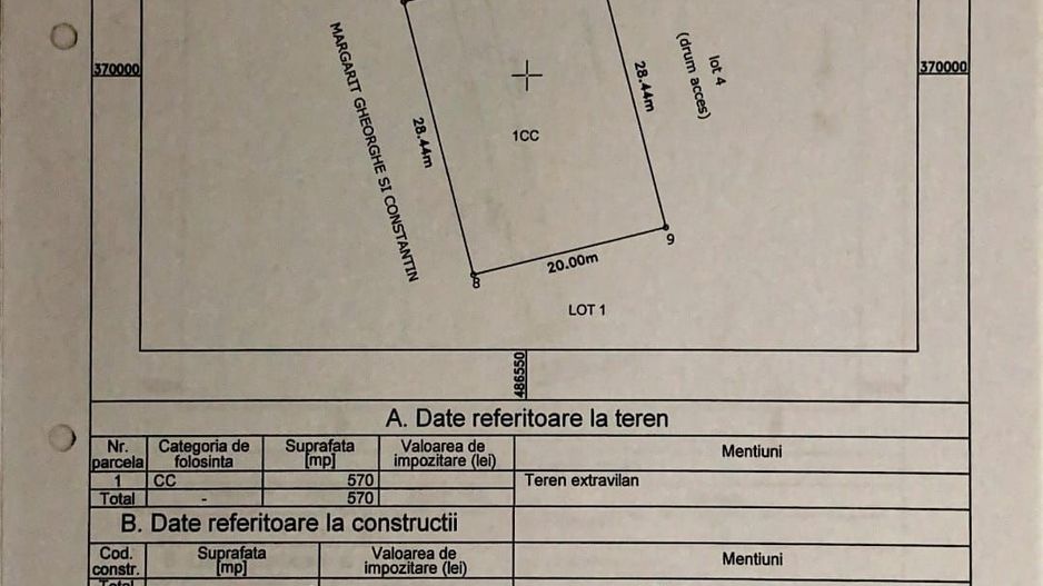 Teren intravilan de vanzare Smeura - Poză 3