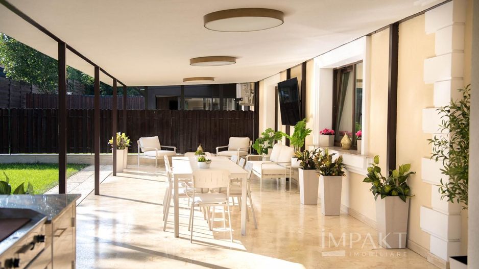 Casa de lux cu piscina, 5 camere, Borhanci – inchiriere - Poză 4