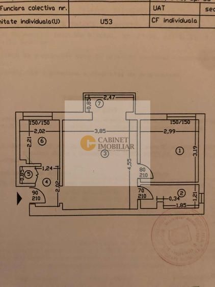 2 camere I Creditabil I Universitate I Etaj 6 - Poză 13