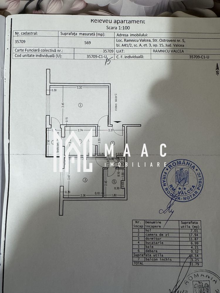 MAAC Imobiliare propune spre vânzare un apartament cu 2 camere, mobilat și utila - Poză 8