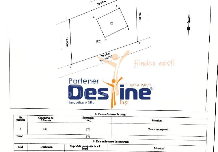 Casă individuală 3 camere 75 mp P+POD 570 mp teren - Schiță 11