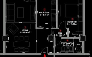 Apartament 2 Camere I De inchiriat I Et 1 I Parcare inclusa - Poză 5