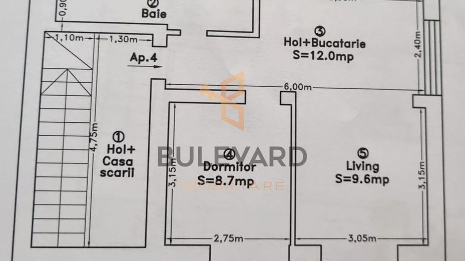 Comision 0! Casa tip vila cu 6 apartamente in zona BT Arena! - Schiță 54