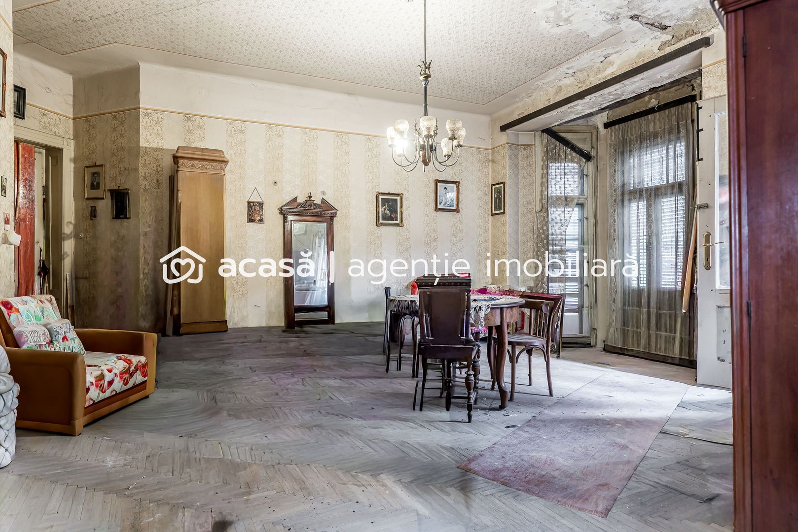 Apartament ultracentral cu 2 camere neamenajat Comision 0 - Poză 3