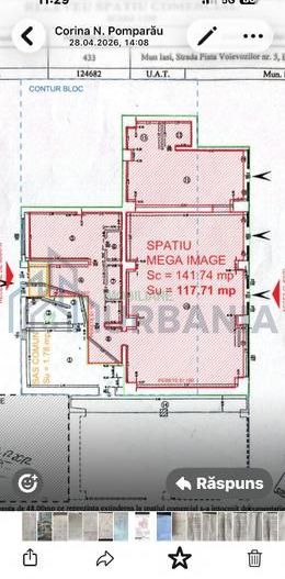 Spațiu comercial de închiriat, Piața Voievozilor, Iași - Poză 2
