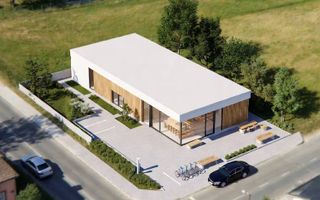 Teren de Construcție cu Încăpere Comercială de 250m2 în s.Stolniceni r-nul Hîncești - Poză 2