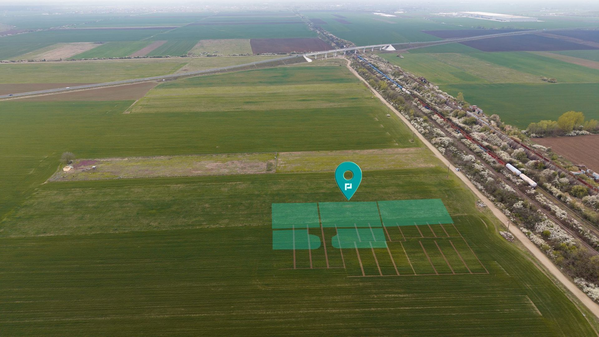 Teren dezvoltare bloc P+2E+M Giroc PUZ aprobat - Poză 1