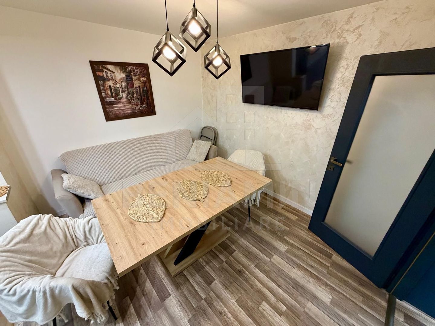 3 camere transformat in 2 - renovat 1 mai etaj 2 cu 2 bai - centrala - Poză 9
