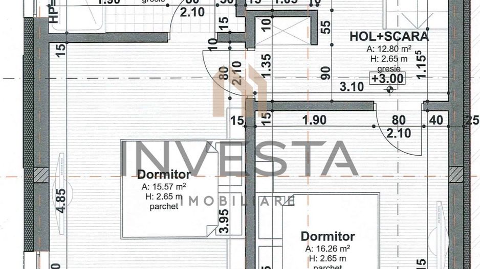 Duplex premium in Gruia | Curte, panorama si acces rapid spre Centru - Schiță 3
