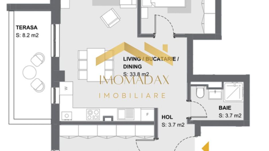 Aradului-3 Camere-Etaj 1 - Poză 15