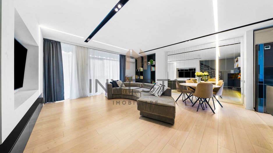 Penthouse spectaculos de 120 mp utili cu 61 mp terase! - Poză 1