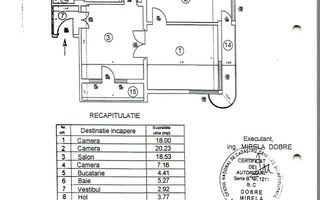 ETAJ INTREG 180 mp | BLOC FĂRĂ RISC | CENTRALĂ TERMICĂ | ZONA DACIA - EMINESCU - Schiță 8