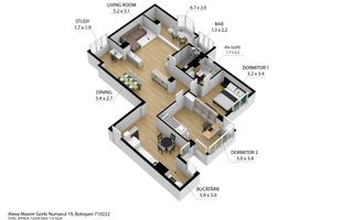 Apartament 4 camere ultracentral, ideal pentru familie, str. Cuza Vodă - Poză 2