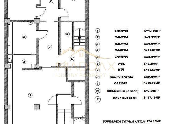Spațiu de birouri de închiriat/ 124 mp, zona Dorobanți/ Beller/ Floreasca - Poză 8