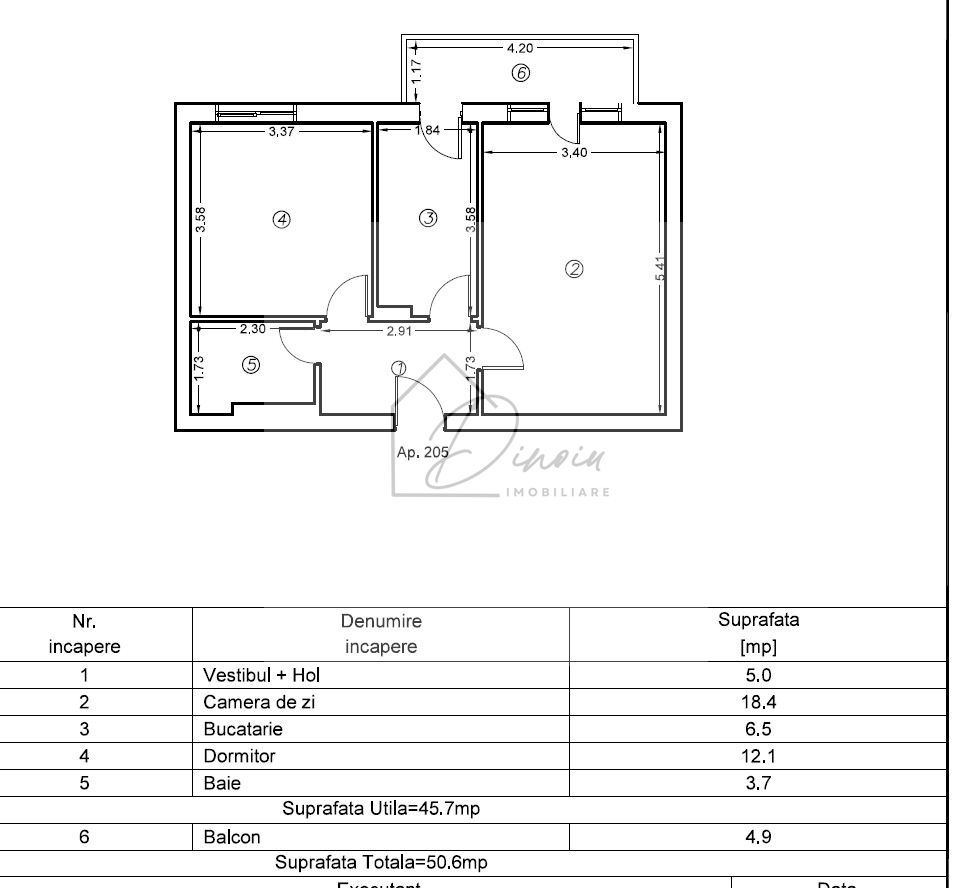 2 CAMERE COSMOPOLIS I PARCARE INCLUSA I BLOC 2026 I PROPRIETAR I com0% - Poză 2