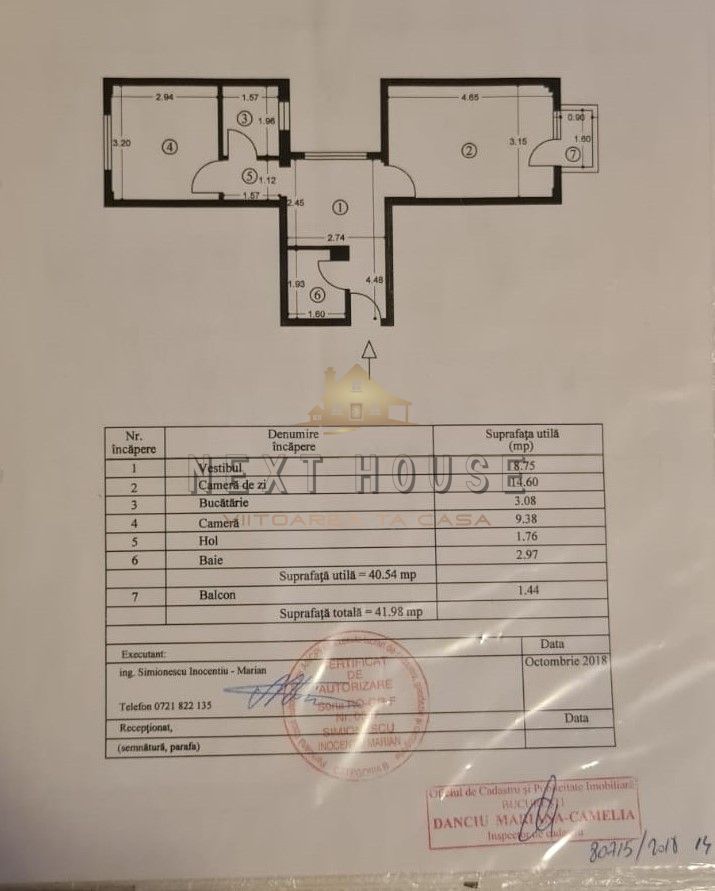 Apartament 2 camere Drumul Taberei - 20 m metrou Raul Doamnei! - Schiță 16