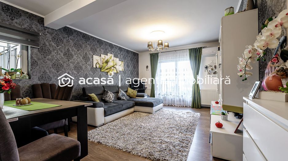 REZERVAT Apartament amenajat cu 2 camere la etajul 1 in Subcetate - Poză 1