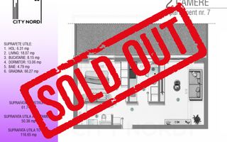 Apartament 7 – 2 camere – 50.4 mp – Grădină – Parter - Poză 1